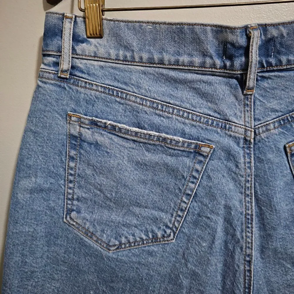 EUC LIKE NEW LOFT MADE AND LOVED RAW HEM HI RISE SHORTS SIZE 10/ 30 WOMENS